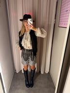 Biker in vera pelle