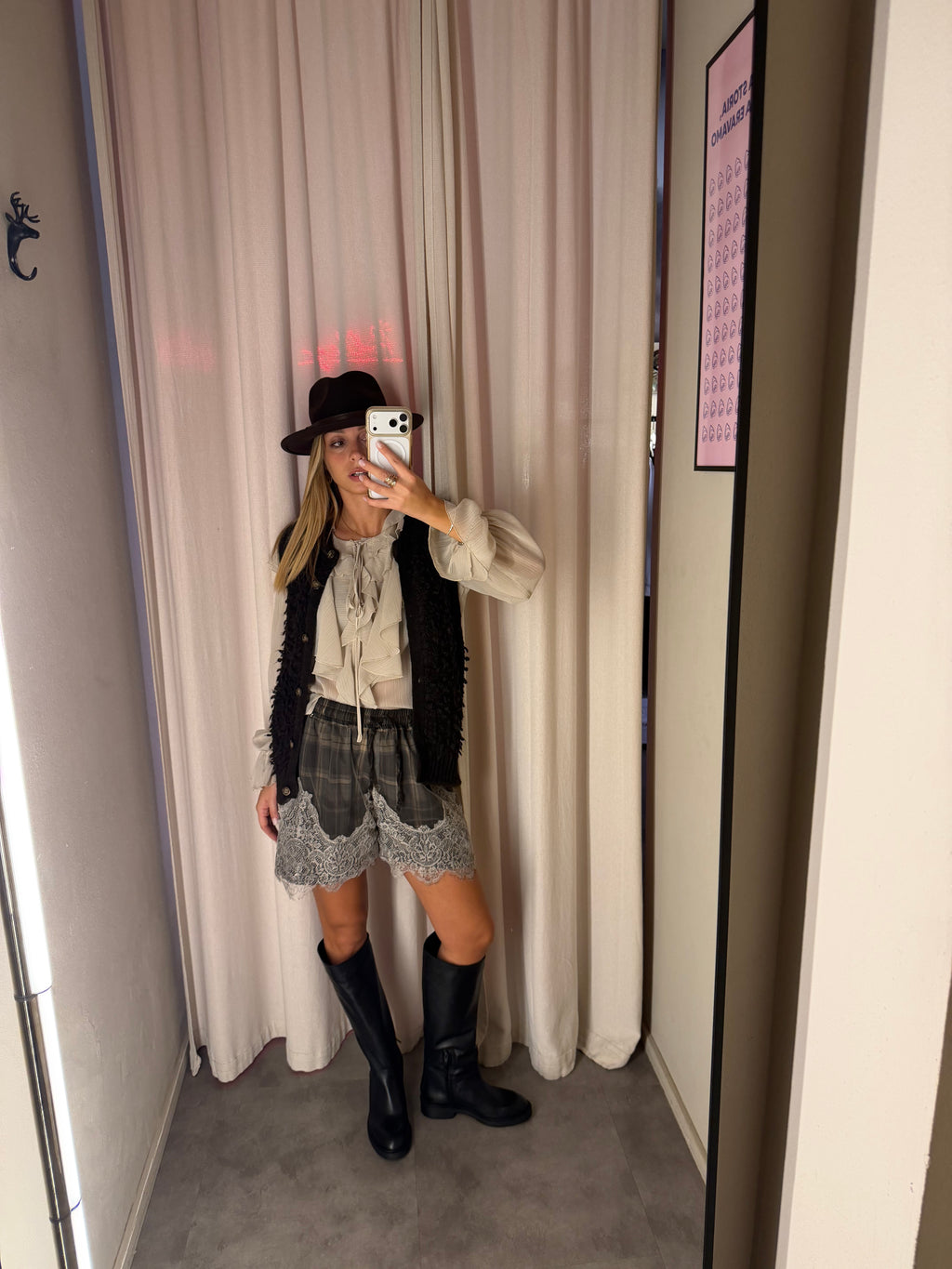 Biker in vera pelle