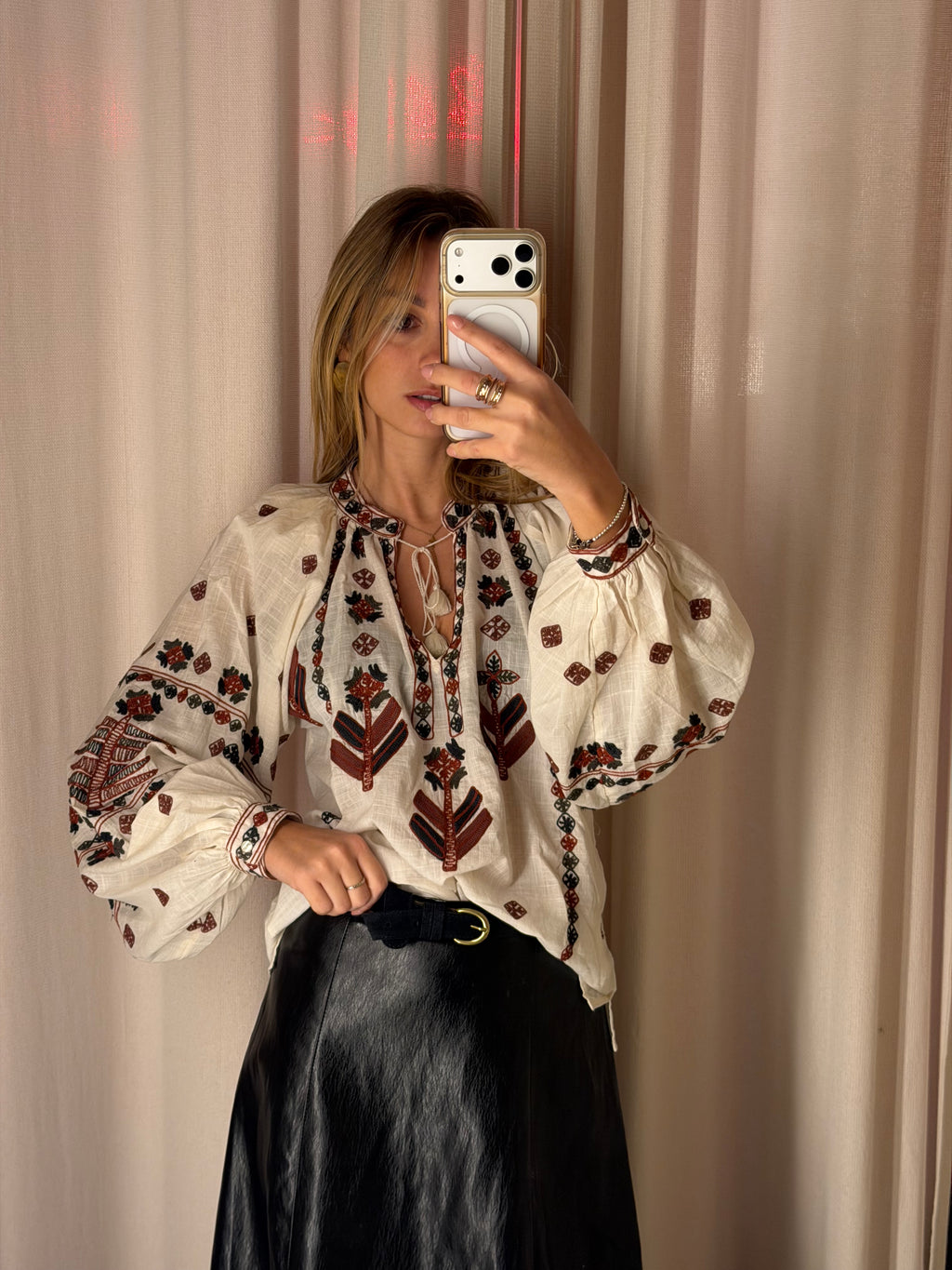 Camicia Robin Bone