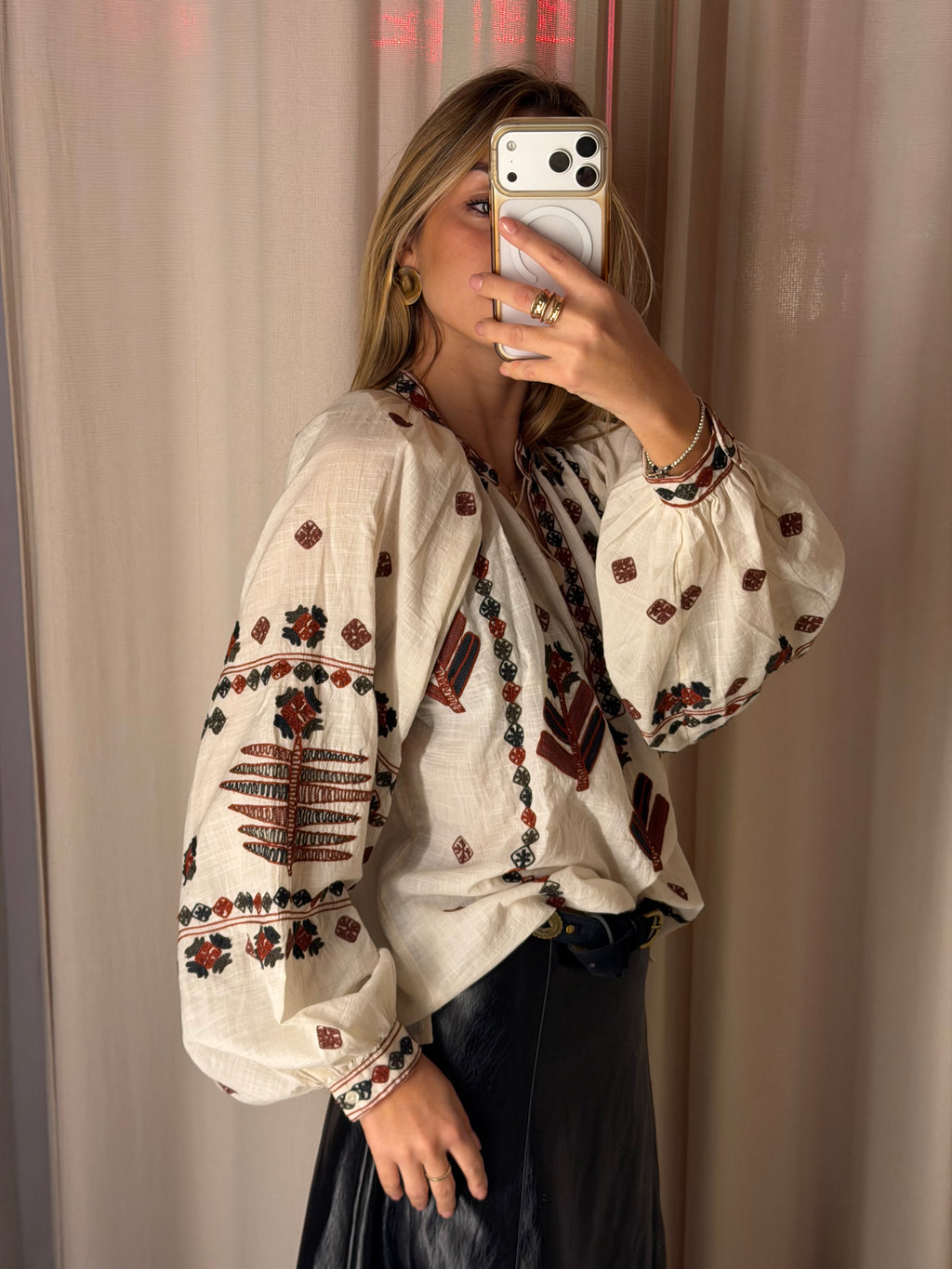 Camicia Robin Bone