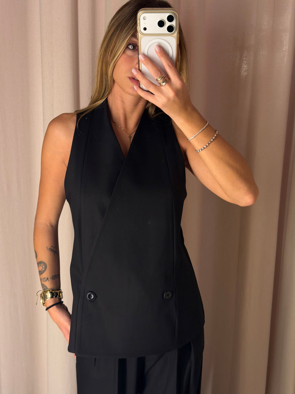 Gilet doppiopetto