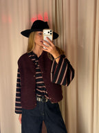 Gilet Teddy | BURGUNDY