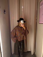 T-shirt a righe | MOKA & RUGGINE