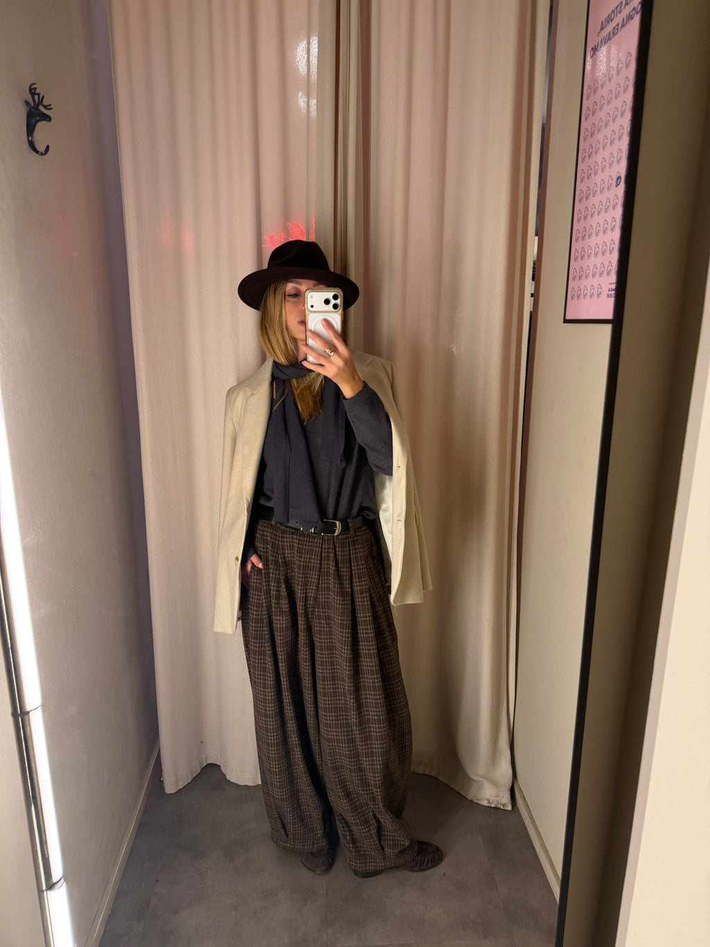 Pantalone Balloon Tartan