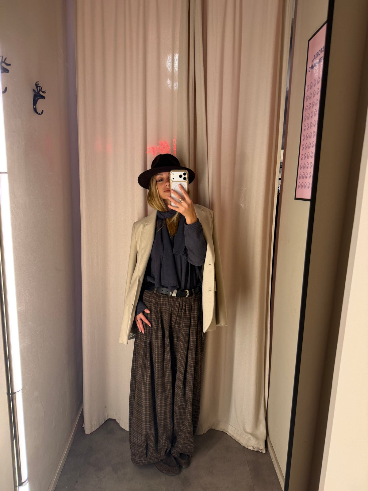 Pantalone Balloon Tartan