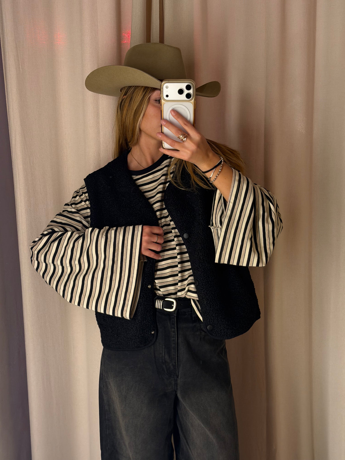 Gilet Teddy | NERO
