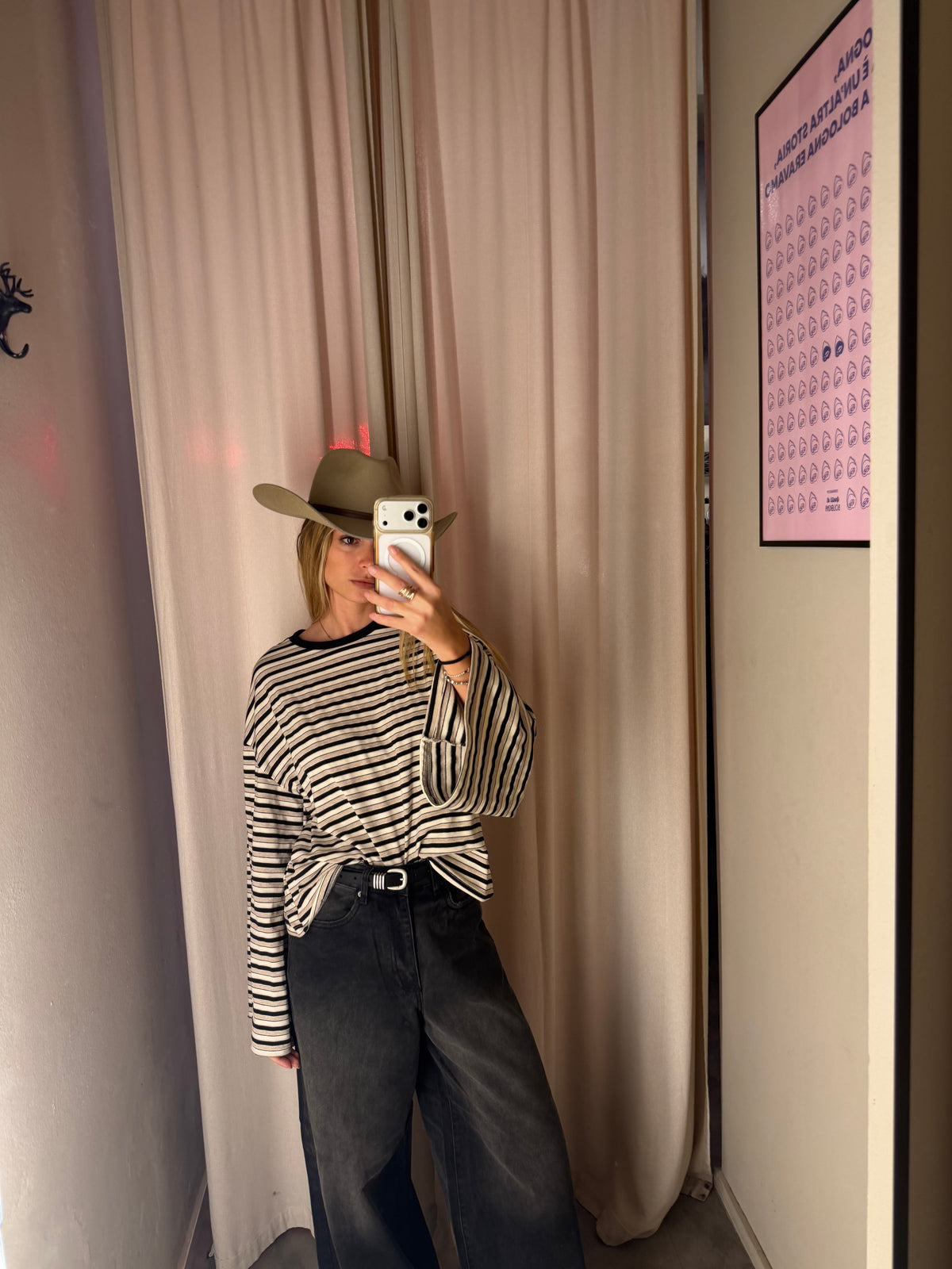 T-shirt a righe | NERO & CACHÀ